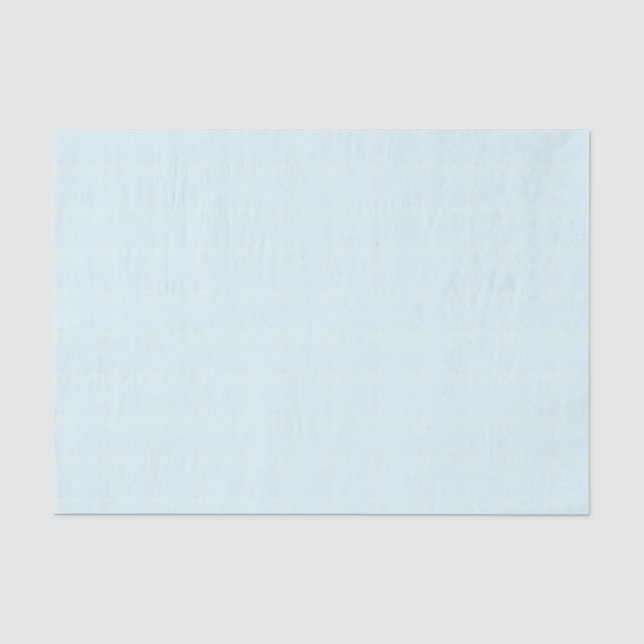 Mousseline Robin Oeuf Bleu Tissu Papier (Recto)