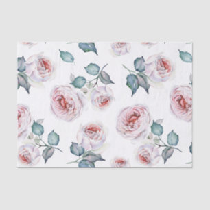 Mousseline Rose Pastel Mauve Couleur personnalisée Papier en 