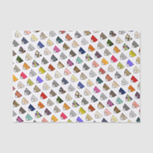 Sac à main coloré Motif Tissu papier