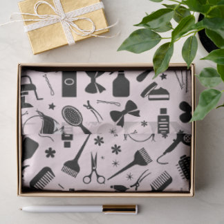 Mousseline Salon de cheveux moderne Styliste Tissu Papier