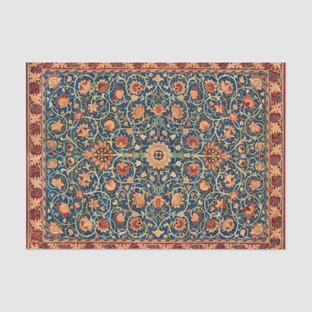 Mousseline Schéma floral William Morris Papier Tissu (Recto)