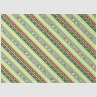 Mousseline Snowflakes & Présents Papier Tissu