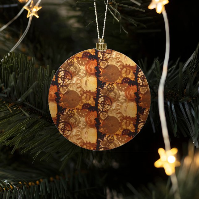 Mousseline Steampunk Gears Decoupage Papier de tissus (Créateur téléchargé)