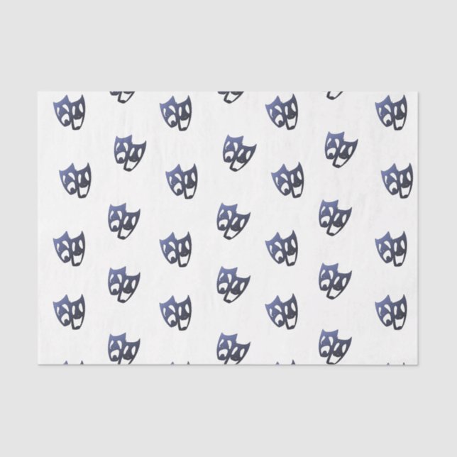 Mousseline Théâtre Arts Tissus Papier papier (Recto)