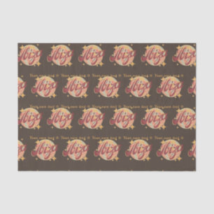 Mousseline Tissu Papier cadeau emballage ibiza eivissa espagn