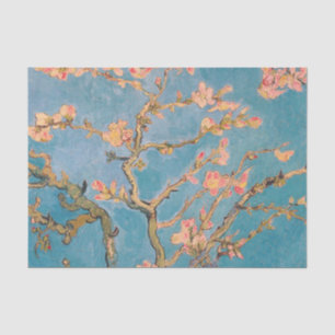 MOUSSELINE TISSU PAPIER VAN GOGH ALMOND BLOSSOM