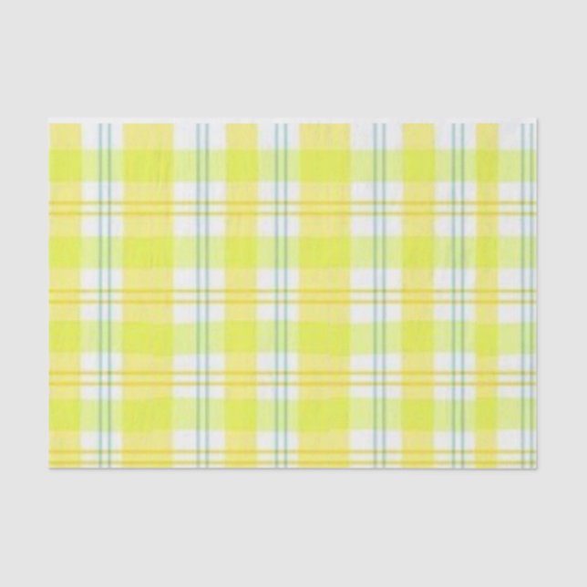 Mousseline Tissus Papier Tissu Grandes Plaies Jaunes (Recto)