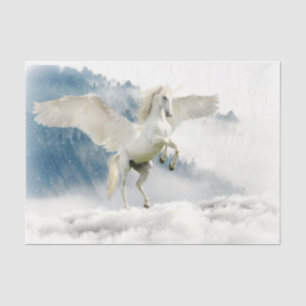 Mousseline Unicorn Heaven Découpage papier de papier de fond