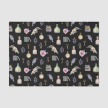 Vintage Halloween Éléments Motif papier