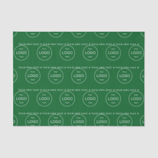 Mousseline Votre propre logo ici entreprise papier mouchoir v