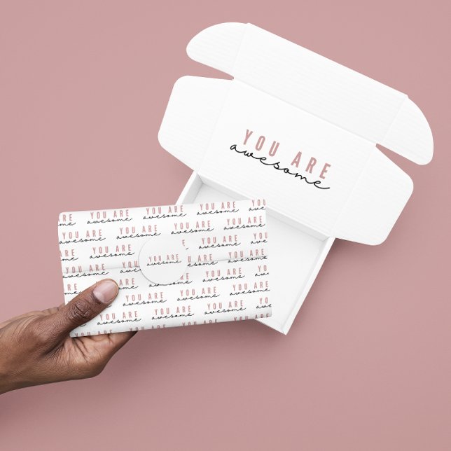 Mousseline Vous Êtes Un Papier Tissu Génial (Let someone special know how awesome they are with this tissue paper! Matching collection available!)