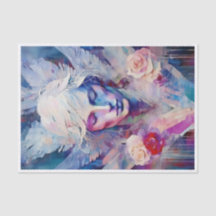 Whisper Mon Nom, Ange Gardien, Collage Papier