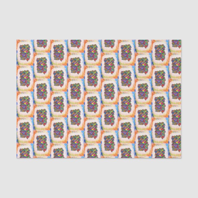 Mousseline Yorkie BG Papier de tissus (Recto)