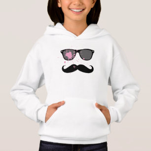 Moustache et lunettes de soleil drôles