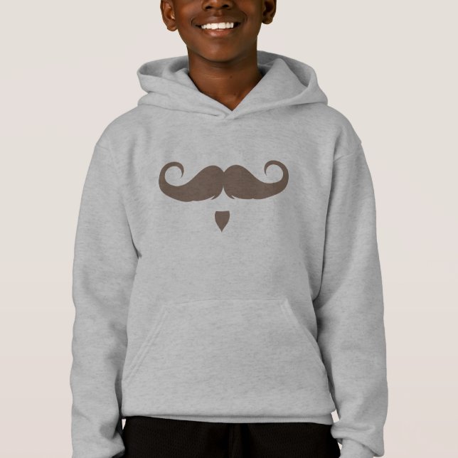 Moustache guidon personnalisable (Devant)