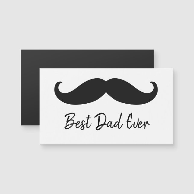 Moustache noire (Devant / Derrière)