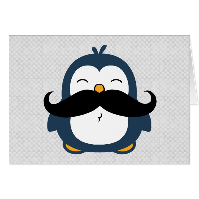 Moustache Penguin (Devant horizontal)
