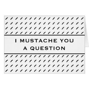 Moustache Vous Une Question Mood Stripe
