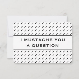 Moustache Vous Une Question Mood Stripe