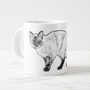 Moustaches du matin, Mug Chaton Curieux