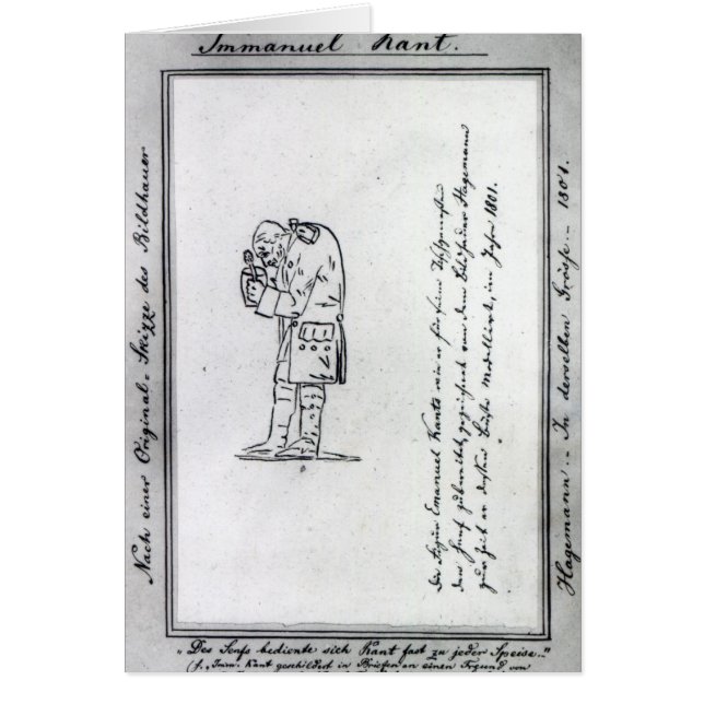 Moutarde de mélange de Kant, 1801 (Devant)