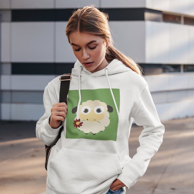 Mouton Avec Un Sweat À Capuche Fleur (Créateur téléchargé)