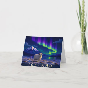 Mouton islandais Aurores boréales Islande Merci