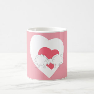 Moutons d'amour laineux ! Mug
