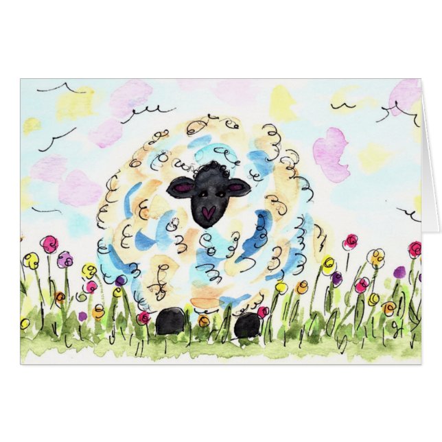 Moutons laineux (Devant horizontal)