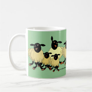 Moutons sur la tasse