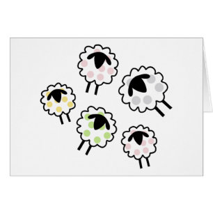 Moutons tachetés