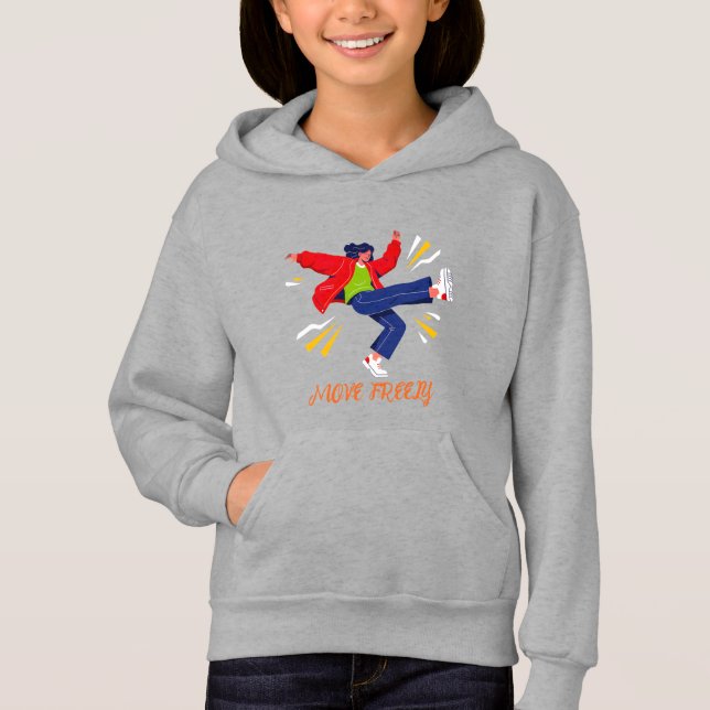 Mouvement de danse énergique Graphique de jeunesse (Devant)