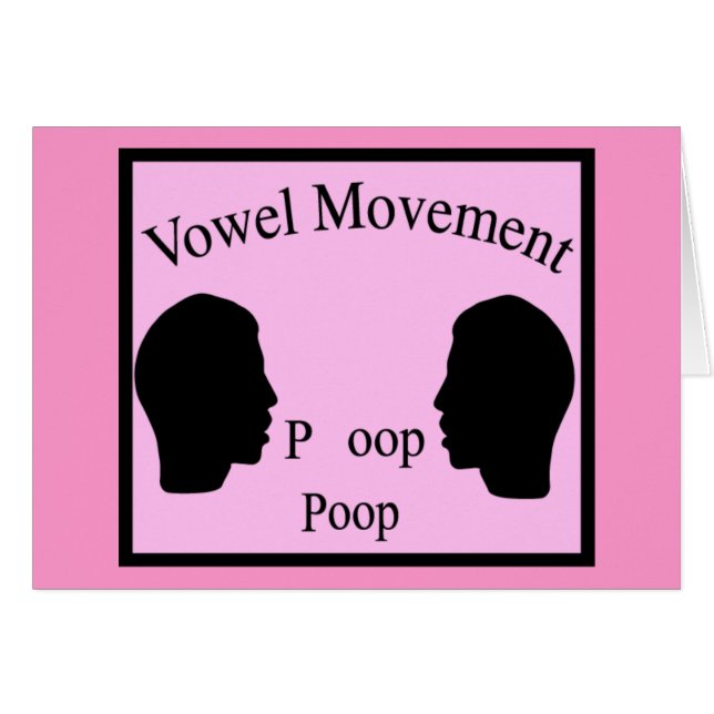 Mouvement de voyelle - rose (Devant horizontal)
