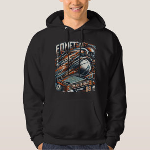 Mouvement sportif dynamique Sweat - shirt à capuch