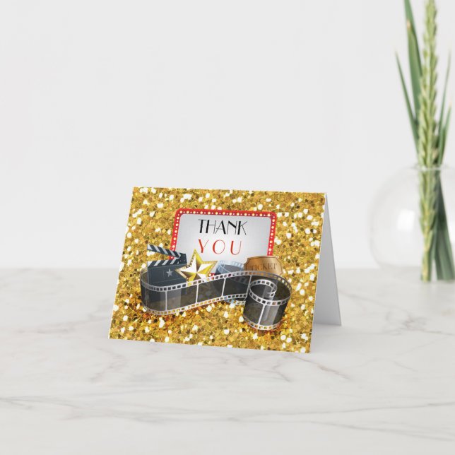 MOVIE STAR BROADWAY Carte de remerciements (Devant)