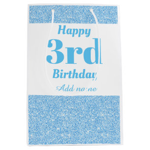 Moyen 3ème sac personnalisé élégant de cadeau