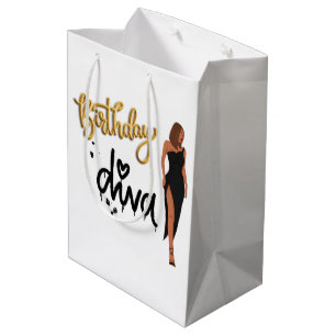 Moyen Anniversaire Diva Cadeau Sac