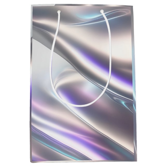 Moyen Belle iridescente et sac cadeau unique (Devant)