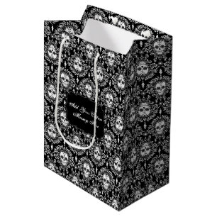 Moyen Damassé morte - sac fait sur commande de cadeau d