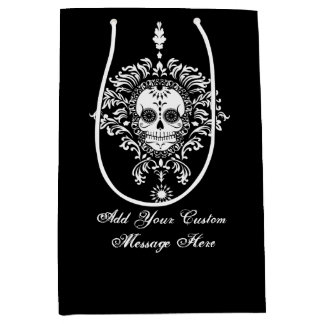 Moyen Damassé morte - sac fait sur commande de cadeau de