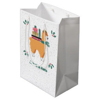 Moyen Fa la la la llama sac cadeau