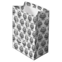 Hibou (blanc) - Sac cadeau