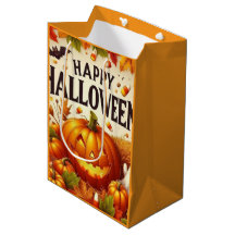 Joli sac fourre-tout de cadeau de Halloween avec c