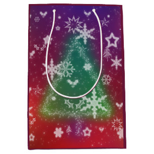 Moyen Joyeux petit sac cadeau de Noël