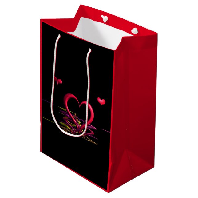Moyen L'amour dans l'obscurité Sac cadeau (Devant Angle)