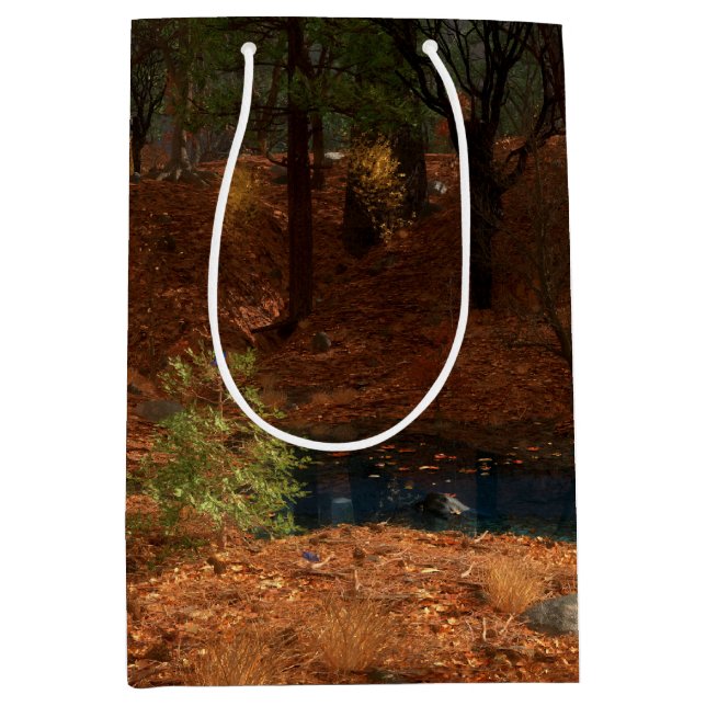 Moyen L'après-midi de l'année Sac cadeau (Devant)