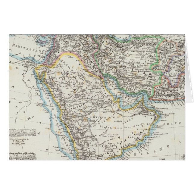 Moyen-Orient, Asie du Sud (Devant horizontal)