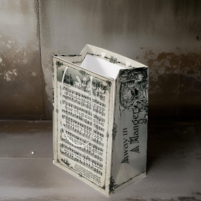 Moyen Poche de la feuille de musique Halls Sac cadeau (Créateur téléchargé)