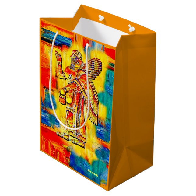 Moyen Sac cadeau Anunnaki Artwork (Dos Angle)