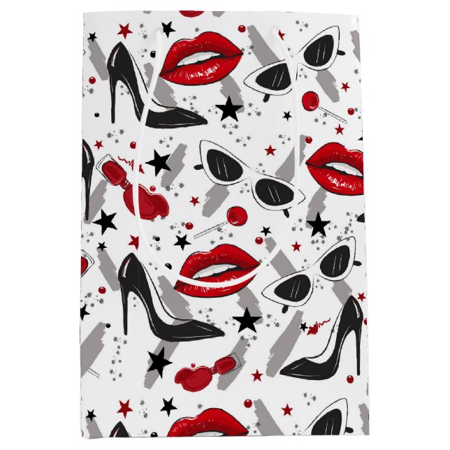 Moyen Sac cadeau beauté mode (Devant)